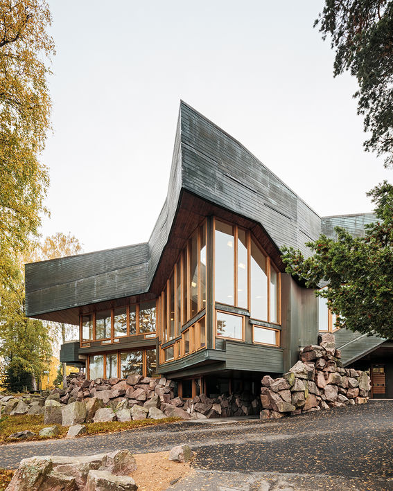 The Dipoli conference venue at Aalto University